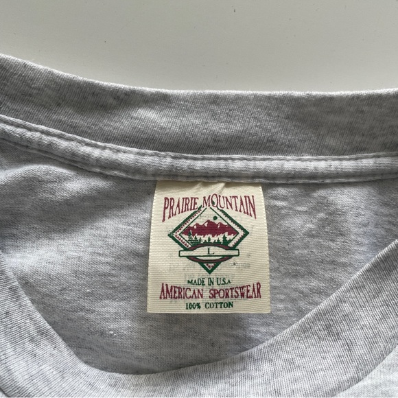 Vintage Nasa Discovery Shuttle Kennedy Space Center T-Shirt Tee LARGE Grey 2000 - Picture 6 of 6